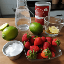 Strawberry Limeade Sparkler strawberry, limeade Strawberry Limeade Sparkler - strawberry, limeade
